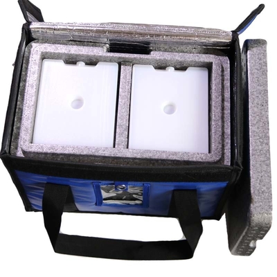 Коробка охладителя мобильной облегченной вакционной коробки крови медицинской крутой прочная портативная с пузырем со льдом