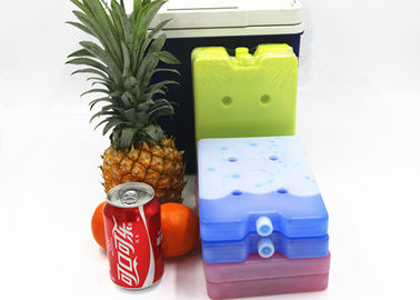 Кирпич льда пластмассы HDPE качества еды более крутой красочный для холодильных установок еды
