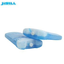 Портативный голубой гель заполняя пластиковые многоразовые пузыри со льдом для хранения еды