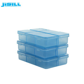 Трубки пластиковой упаковки таможни 3Мм голубые прозрачные мини для побрякушки