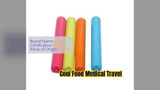 80 мл 0 ℃ 2-8 ℃ Многоразовый изолированный пакет со льдом для охлаждения мяса, подходит для медицинских и наружных работ