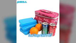 Пакет со льдом на 600 мл сохраняет пищу холодной 0–8C