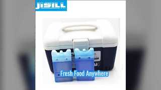 Многоразовый гелевый пакет со льдом сохраняет еду свежей