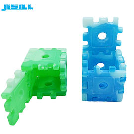 Купить Зигзаг сформировал пузыри со льдом 6 пакетов мини, охладитель пузыря со льдом еды для сумки обеда online manufacture