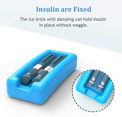 Пакет со льдом ПКМ сумки протектора случая охладителя перемещения сохраняя инсулин активным