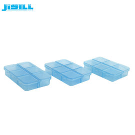 Трубки пластиковой упаковки таможни 3Мм голубые прозрачные мини для побрякушки