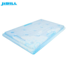 Лед HDPE пластиковый голубой многоразовый преграждает вес 3500g для замороженных продуктов