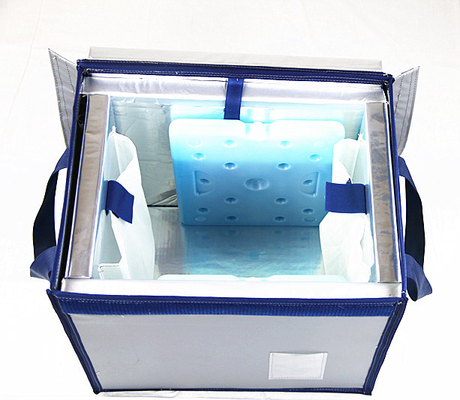 Коробка льда портативного складного медицинского крутого легковеса коробки располагаясь лагерем более крутая 25 литров